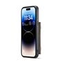 DG.MiNG M2 deksel for iPhone 14 Pro med klassisk design, avtagbart magnetisk deksel og kortlommer.