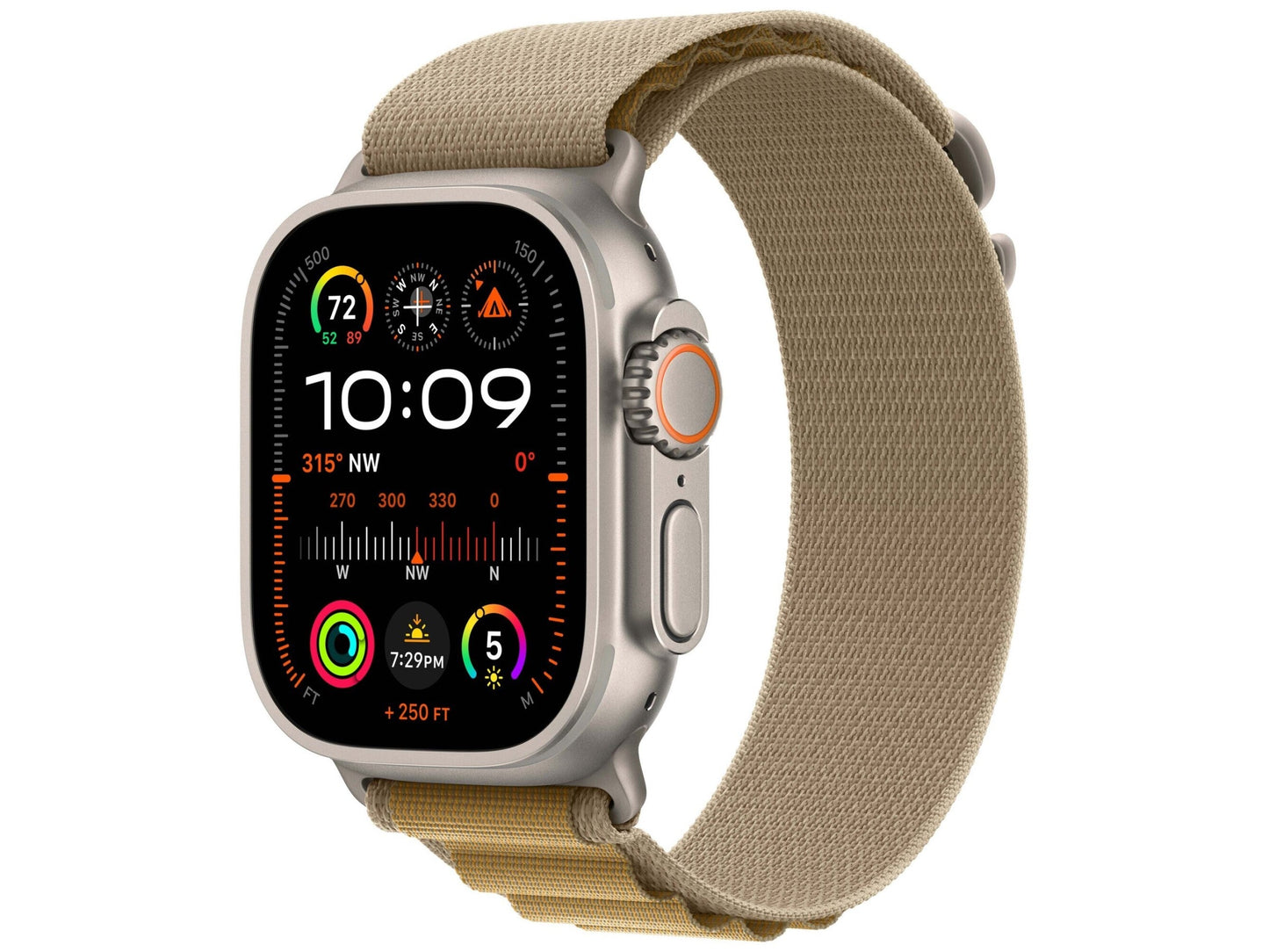 Brukt Apple Watch Ultra 2 | 49mm | Titan - Naturlig | A Grade | 4G