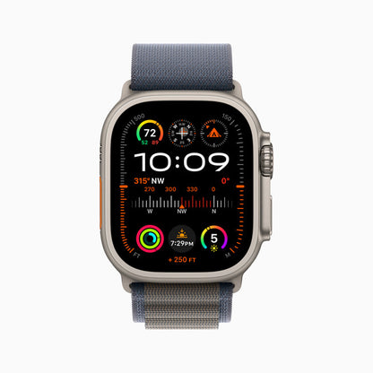 Brukt Apple Watch Ultra 2 | 49mm | Titan - Naturlig | A Grade | 4G