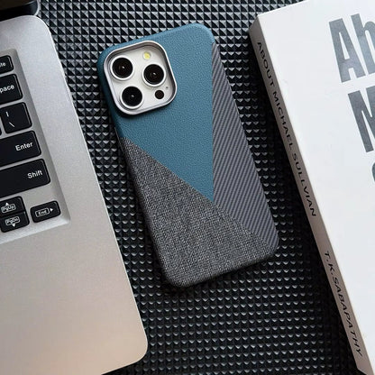 iPhone 13 Pro Max Business Lærdeksel – Anti-Drop Multicolor