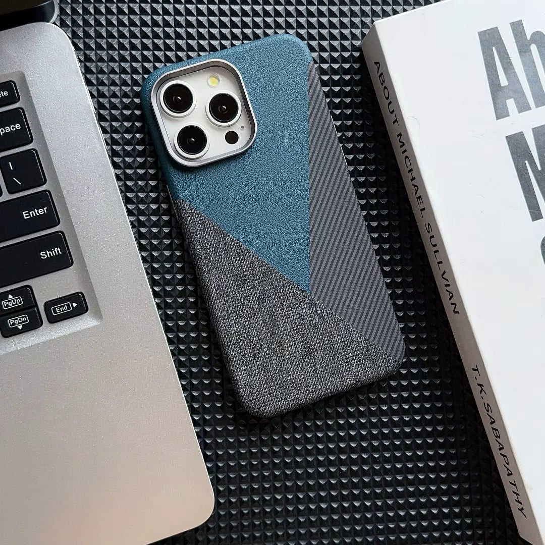 iPhone 13 Pro Business Lærdeksel – Anti-Drop Multicolor