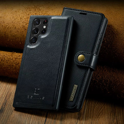 Magnetisk Lommebok-deksel for Samsung S25 ULTRA – Avtakbart 2-i-1 Flip Case med Kortholder