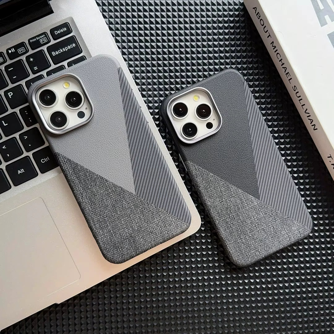 iPhone 14 Pro Business Lærdeksel – Anti-Drop Multicolor