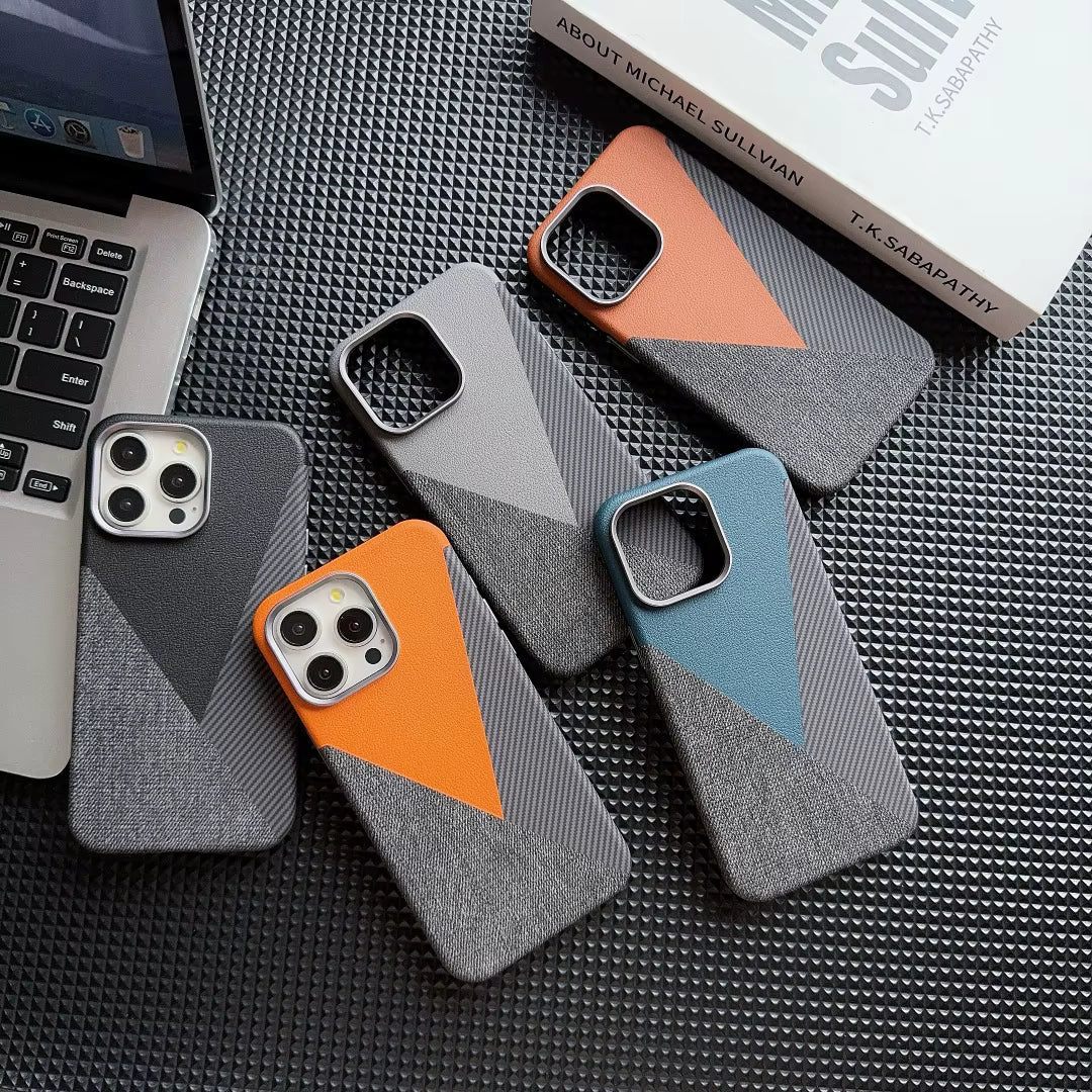 iPhone 13 Pro Business Lærdeksel – Anti-Drop Multicolor