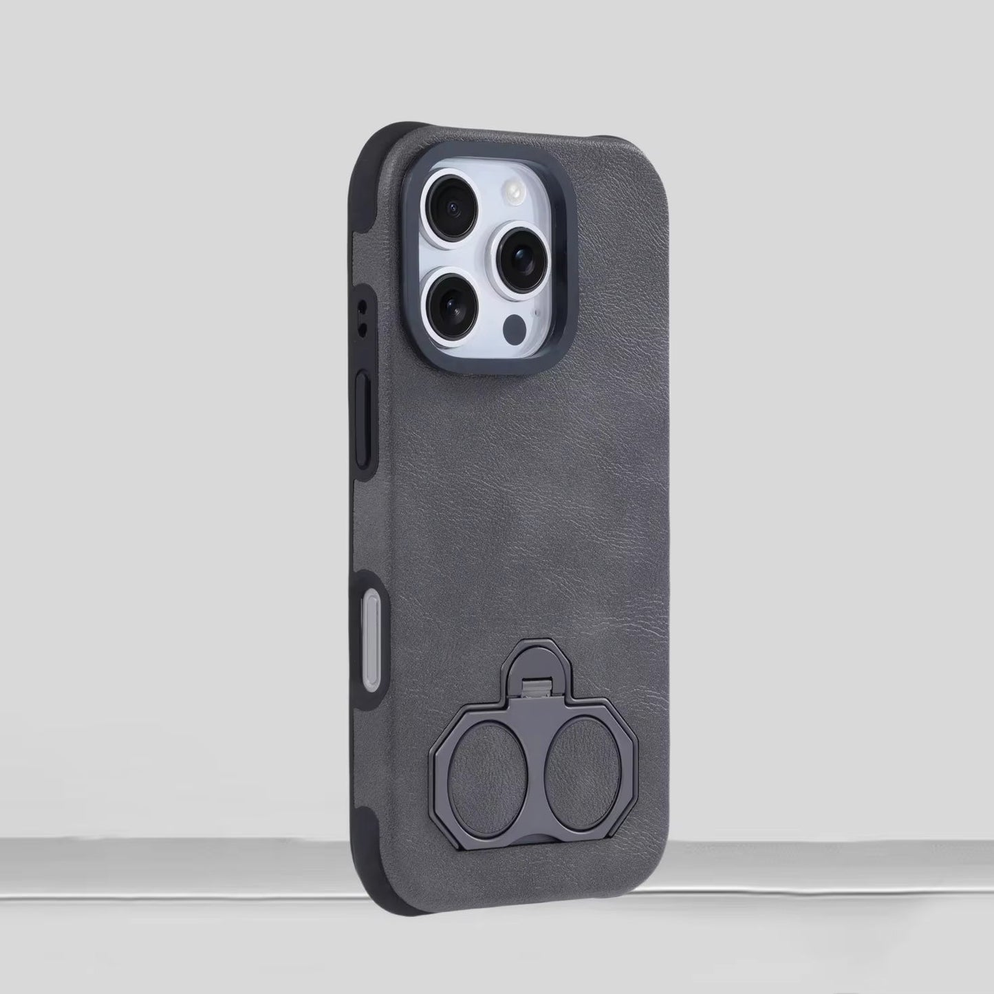 iPhone 15 Pro Max Dobbel Finger-Ring Deksel – 360° Rotasjon