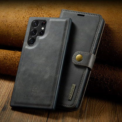 Magnetisk Lommebok-deksel for Samsung S25 ULTRA – Avtakbart 2-i-1 Flip Case med Kortholder