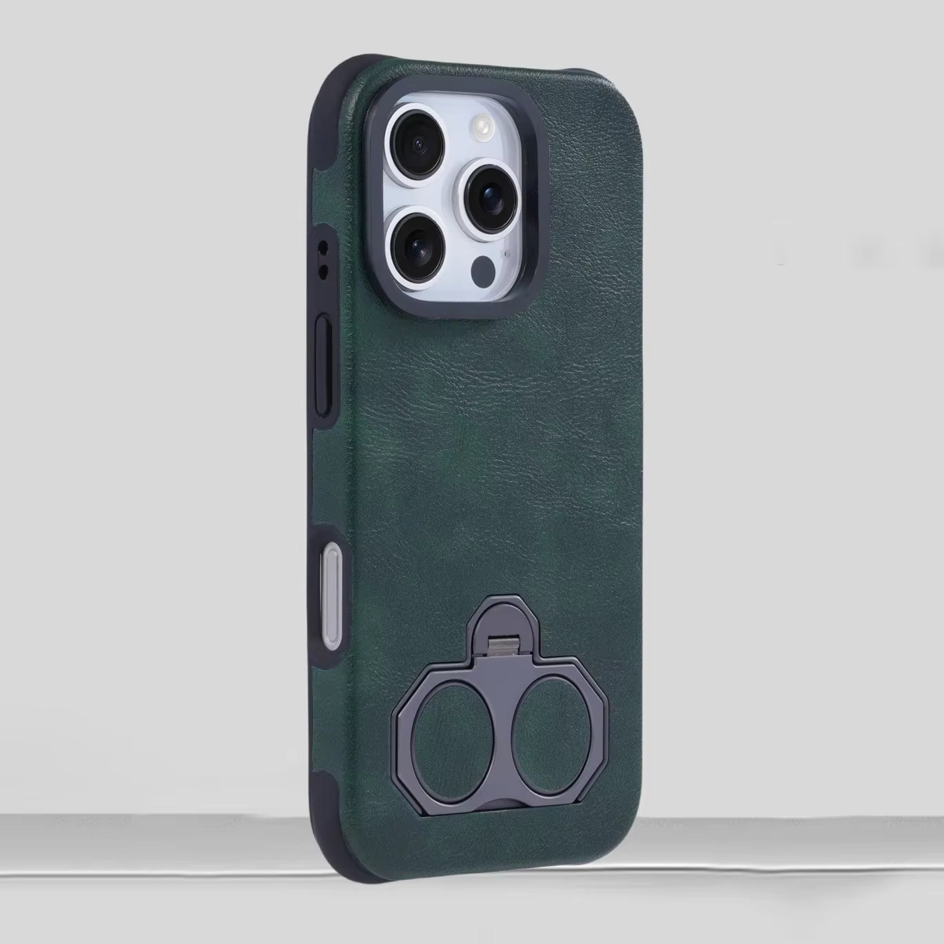 iPhone 15 Pro Max Dobbel Finger-Ring Deksel – 360° Rotasjon