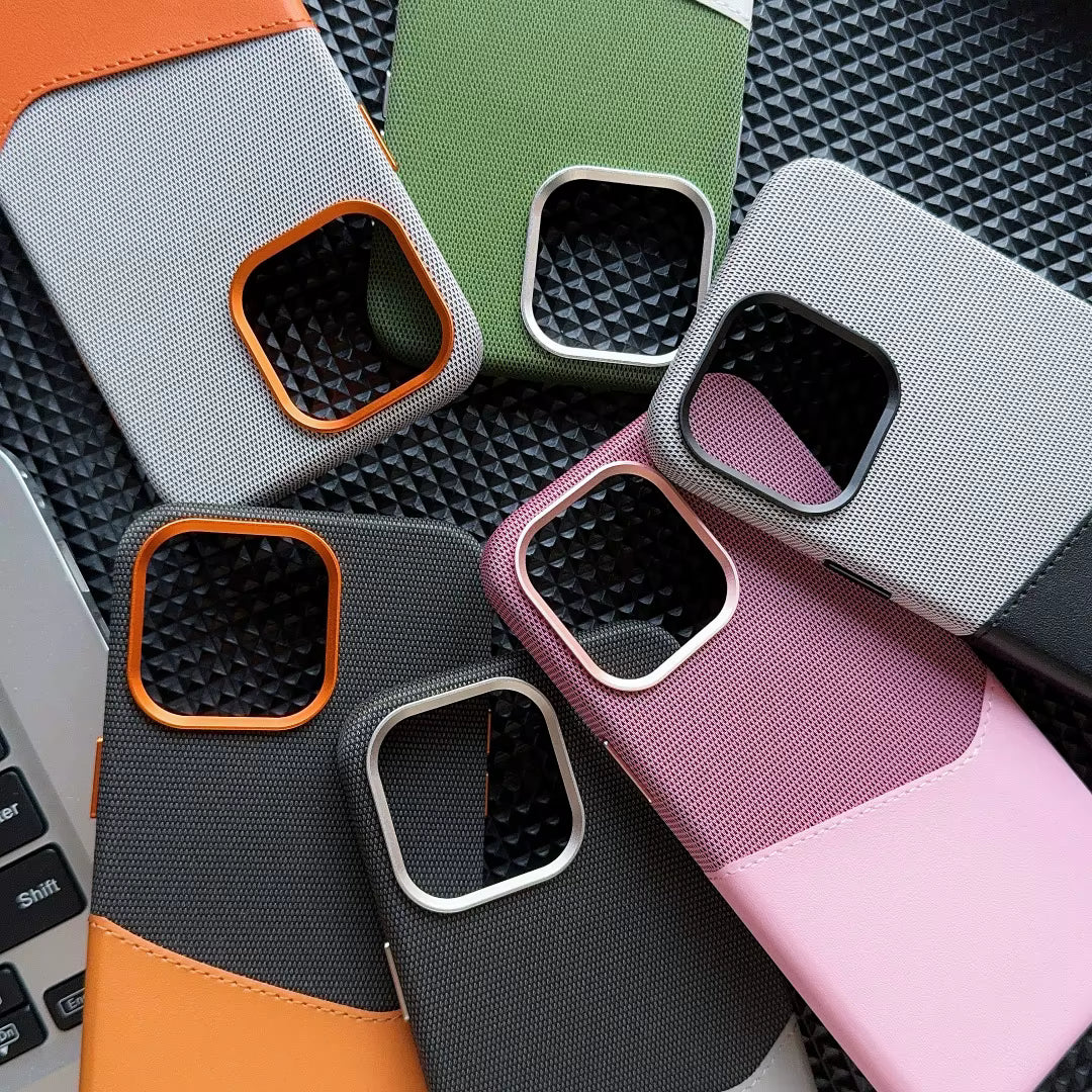 Business luksus bakdeksel med kortholder – iPhone 16