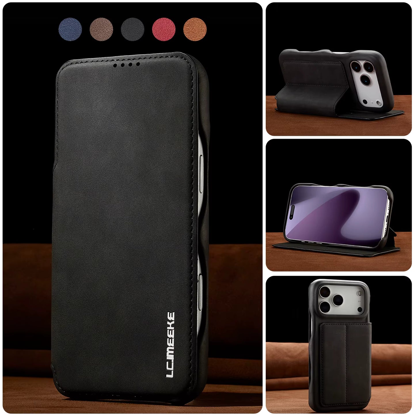 Wallet-deksel med kortholder - iPhone 16