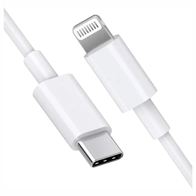 USB-C / Lightning Kabel - 1m - Hvit