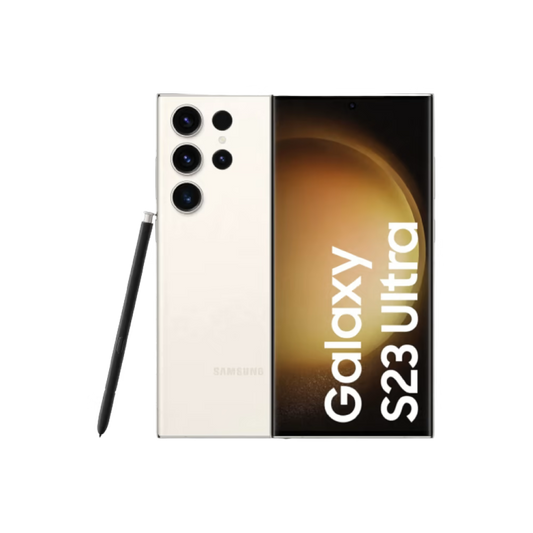 Brukt Samsung Galaxy S23 Ultra 256GB | Hvit | Nesten ny