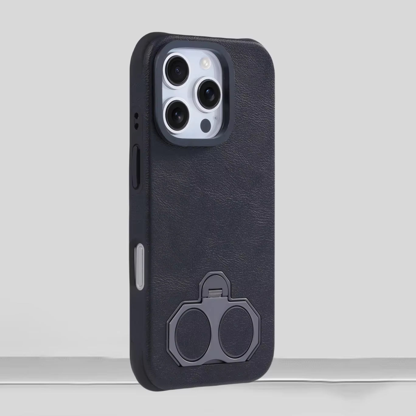 iPhone 15 Pro Max Dobbel Finger-Ring Deksel – 360° Rotasjon