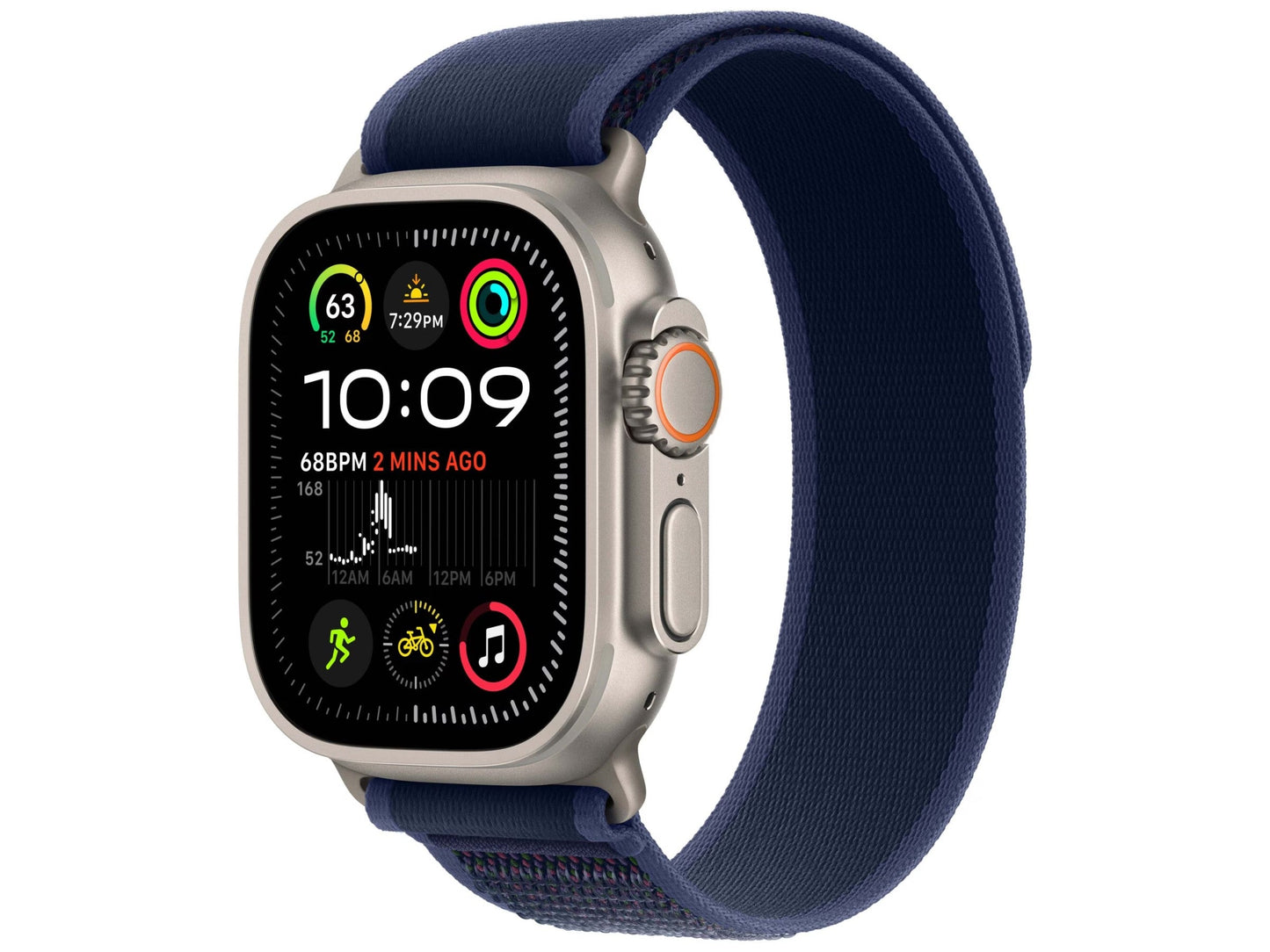 Brukt Apple Watch Ultra 2 | 49mm | Titan - Naturlig | A Grade | 4G