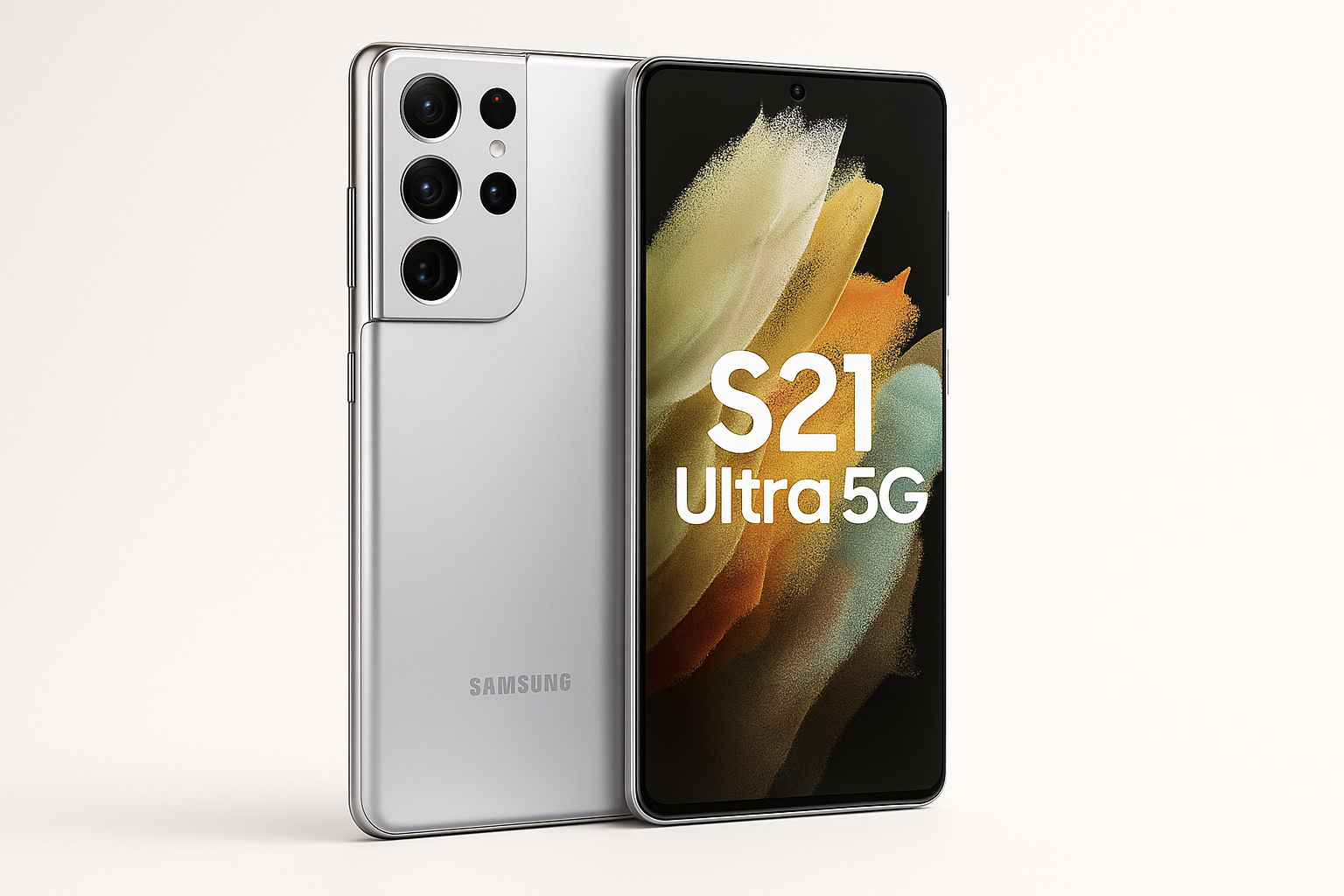 Brukt Galaxy S21 Ultra 5G 128GB | Sølv | A Grade