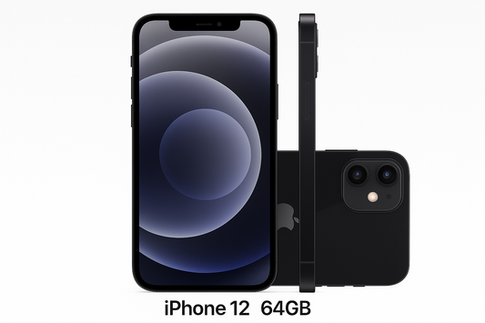 iPhone 12 64GB svart