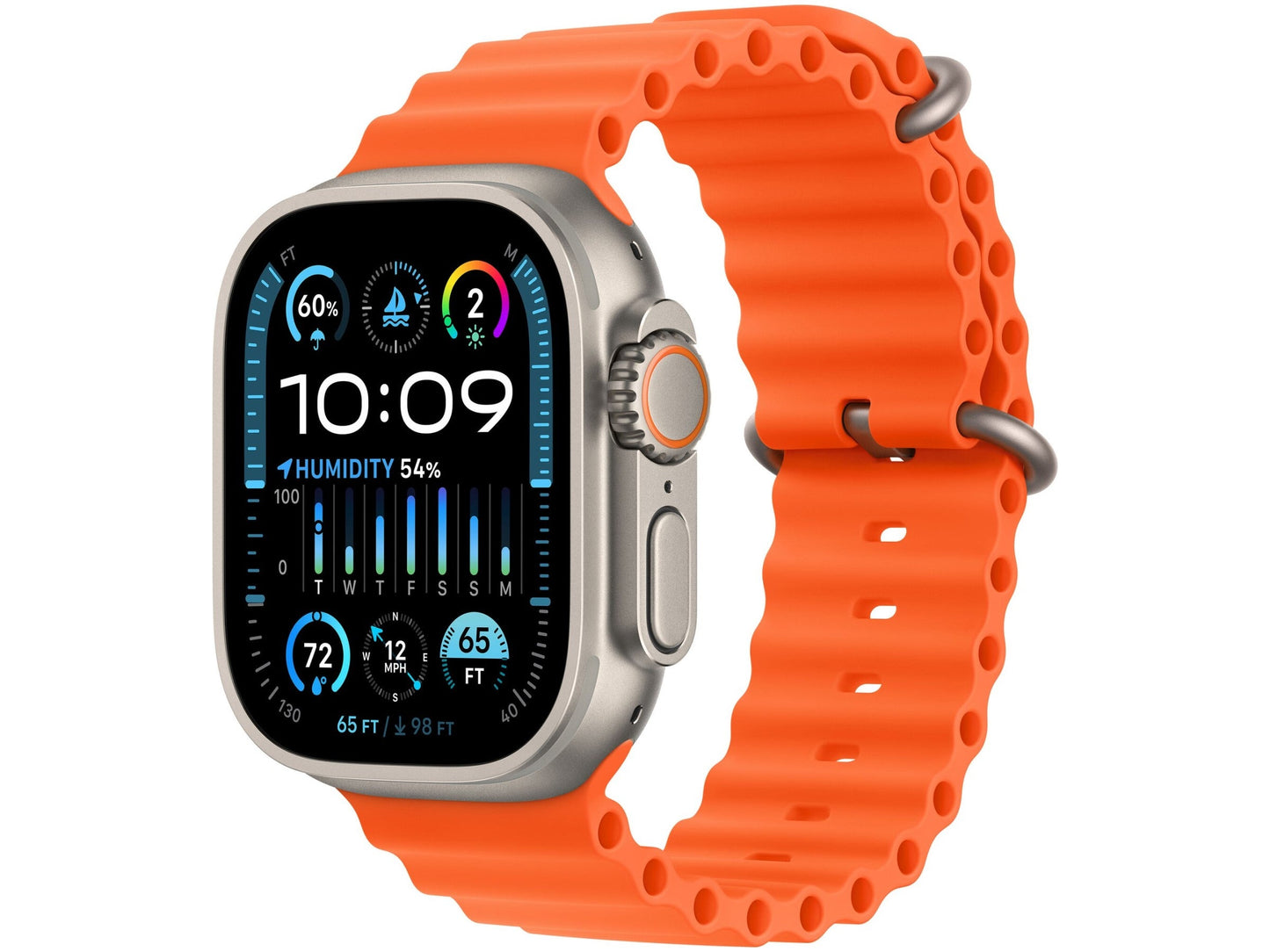 Brukt Apple Watch Ultra 2 | 49mm | Titan - Naturlig | A Grade | 4G